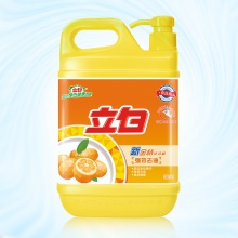 立白（liby）新金桔洗洁精 果蔬餐具清洁剂 1.29kg/桶