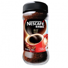 雀巢（Nestle）醇品 速溶 黑咖啡 无蔗糖 100%纯咖啡 瓶装 100g