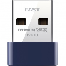 迅捷（FAST）FW150US(免驱版) USB无线网卡随身wifi接收器台式机笔记本通用智能自动安装